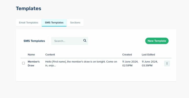 Managing templates and sections - TalkBox Support Centre